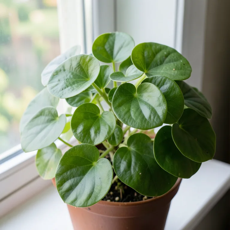 Jak pěstovat hliníkovou rostlinu pilea - ilustrační foto