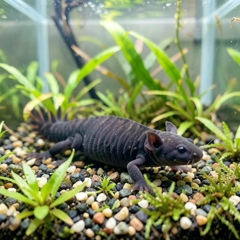 Jak se starat o axolotla mexického - ilustrační foto