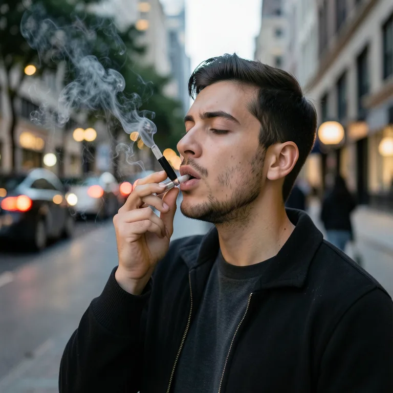 Jaké jsou vedlejší účinky vapování a rizika - ilustrační foto