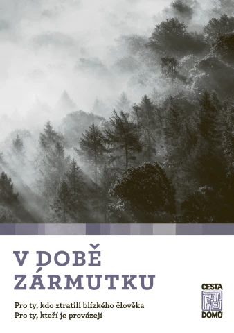 Černobílá fotografie mlhavého lesa pro článek o smrti.