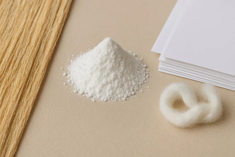 Cellulose powder and fibers