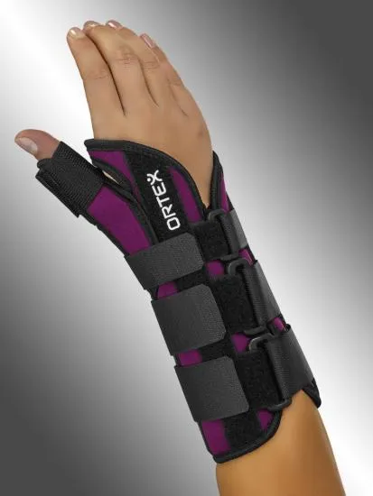 Wrist brace with thumb support
