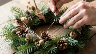 Jak vyrobit adventní věnec z dostupných materiálů - ilustrační foto